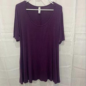 Lularoe Perfect T - Purple